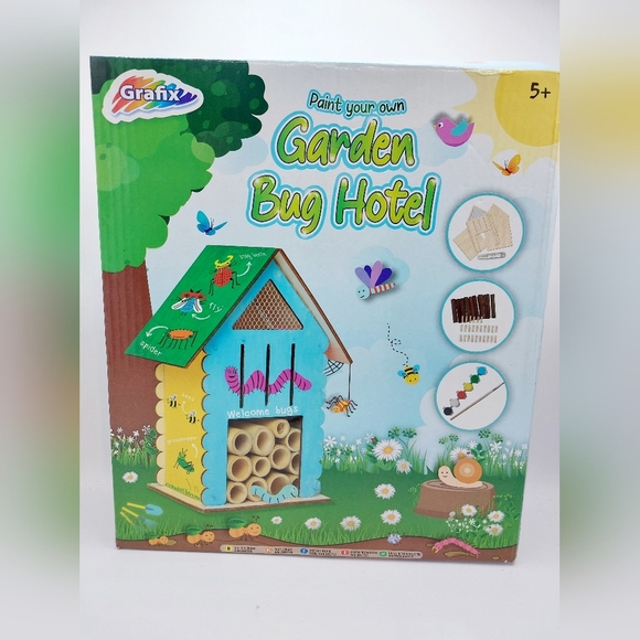 Grafix Build and Paint your own Bug Hotel - Picture 1 of 11